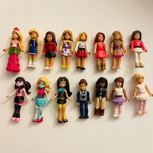 Mega Construx American Girl Dress Fashion Figure + Mega Construx Monster High